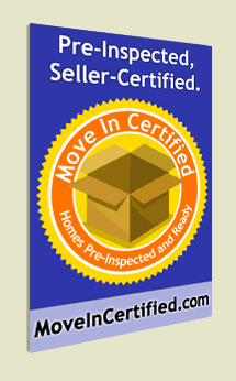 Move In Certified sign